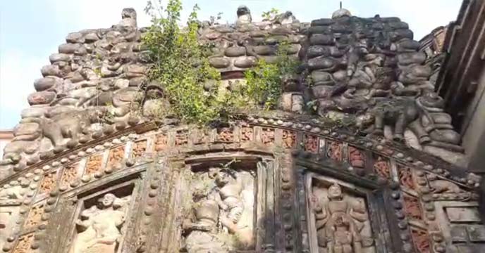 Heritage durga puja of Bankura