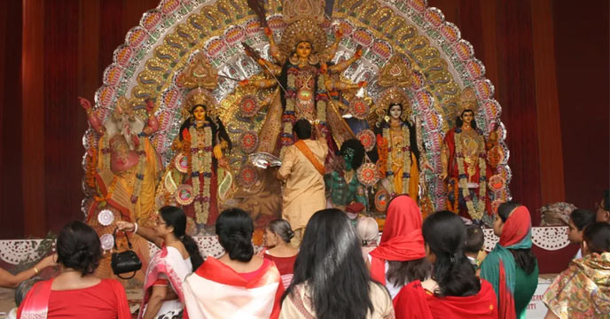 Anjali of Mahastami