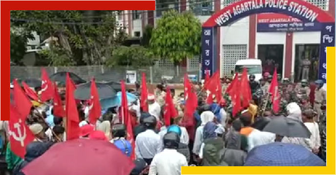 Tripura CPIM police station