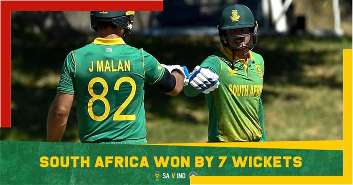 India lost to South Africa due to the absence of Virat Kohli