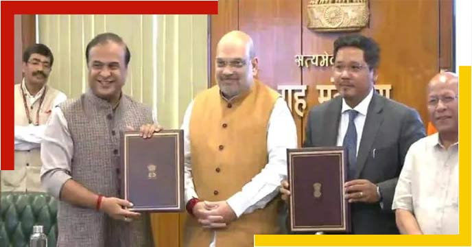 Assam-Meghalaya resolve border dispute in 6 locations