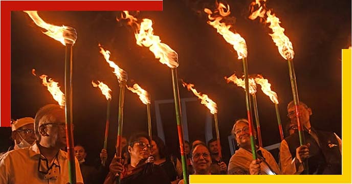 Bangladesh government recalling genocide and black night of 1971