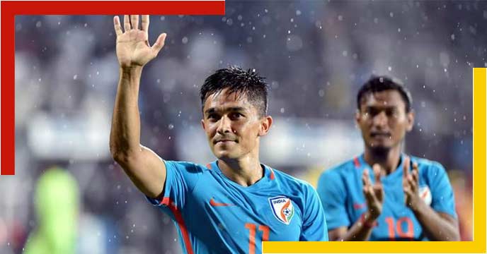 India captain Sunil Chhetri