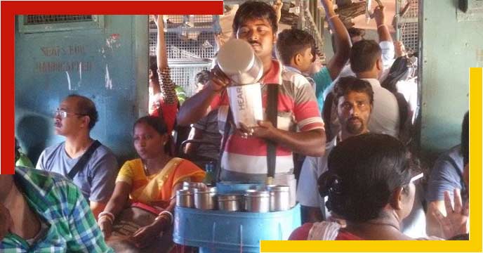 Indian Railways jhal Muri train