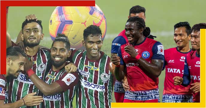 ATK Mohan Bagan against Jamshedpur FC