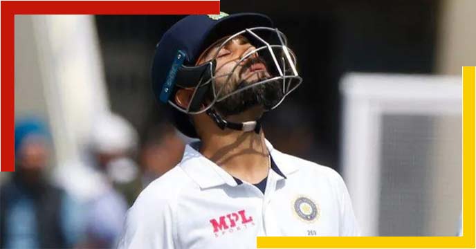 Virat Kohli scored 45 runs in the 100th match