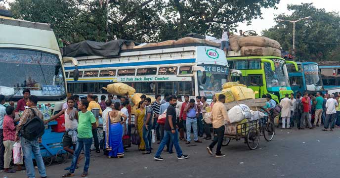 Babughat bus terminus may be shifted on Sunday