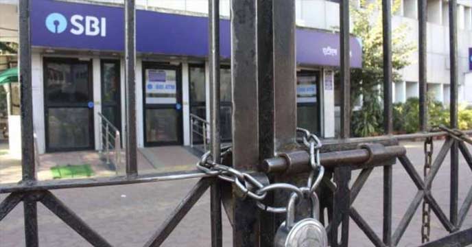 Banks closed