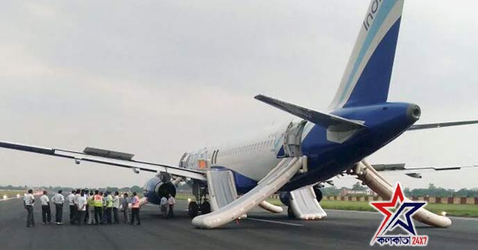 Mechanical Fault On Indigo plane