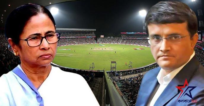 Sourav Ganguly in a meeting with the Chief Minister