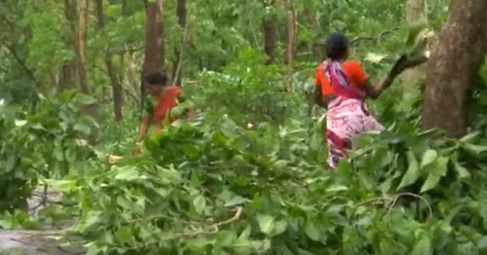 cyclone in Coochbihar