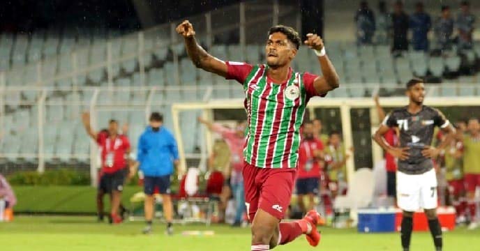 ATK Mohun Bagan defeat basundhara kings by four goals
