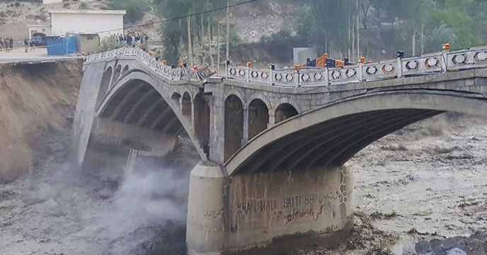 China-Pakistan connection cut off due to melting glaciers in hot weather