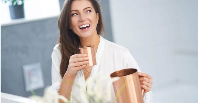 Drinking Water Copper Vessel