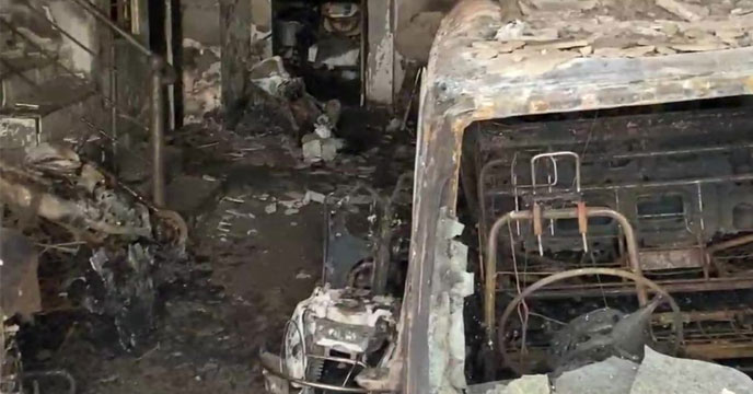 MP building fire: Jilted lover who caused blaze arrested