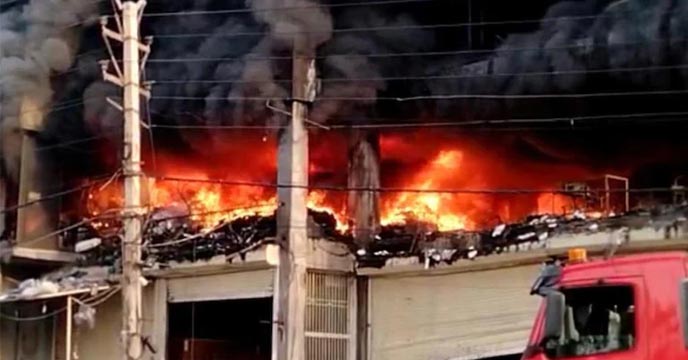 KOLKATA fire breaks