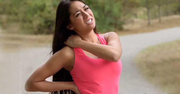 muscle strain indian women