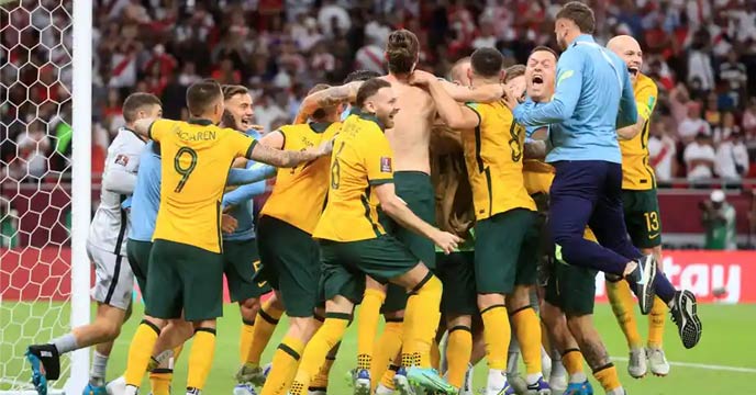 Australia beat Peru