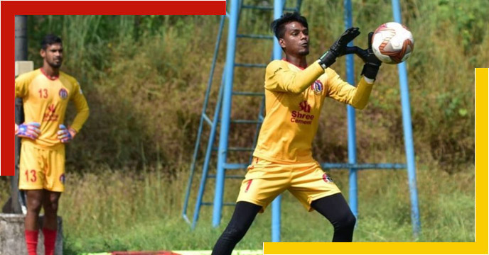 Bengali goalkeeper Sankar Roy