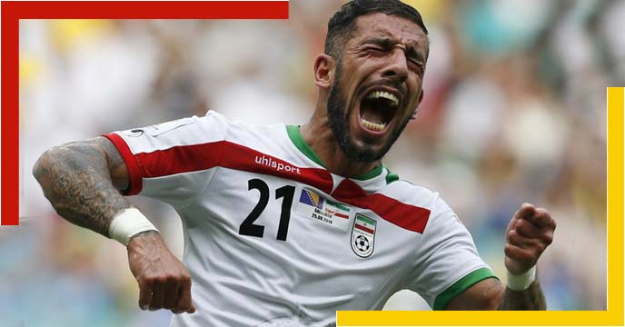 Former Iran captain Ashkan Dejagah