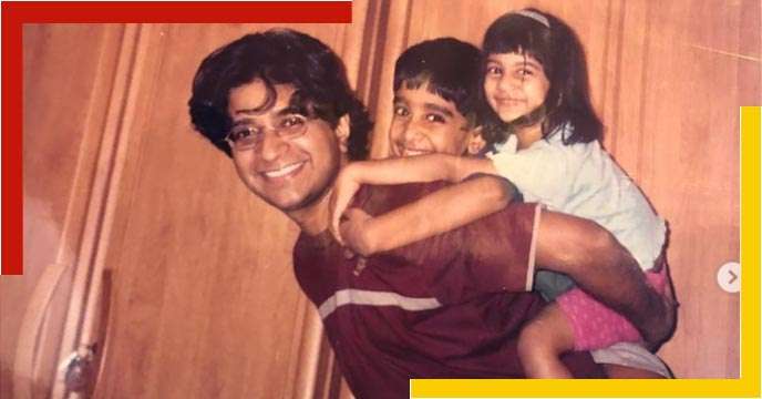 KK daughter's passionate post