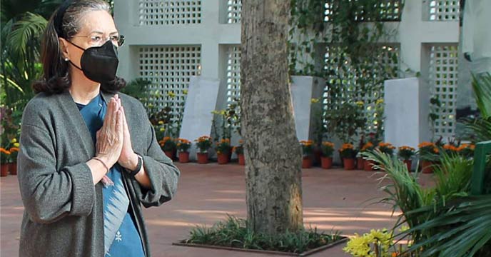 Sonia Gandhi corona