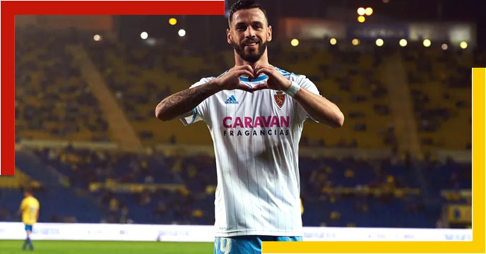 Spanish footballer Alvaro Vazquez