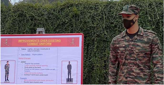 ARMY SEEKS PATENT FOR NEW COMBAT DRESS
