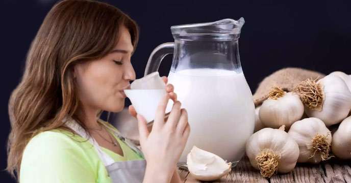 Boil Garlic in Milk