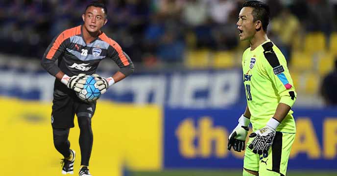 Mizoram goalkeeper Lalthuammawia Ralte