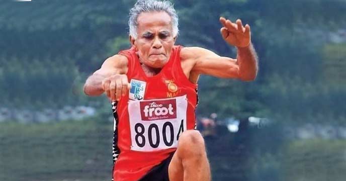 Former Kerala cpim MLA MJ Jacob wins medal at World Masters Athletics Championship