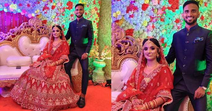Mohammedan SC captain Shekh Faiaz got married