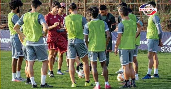 atk mohun bagan ,footballer,practice, football