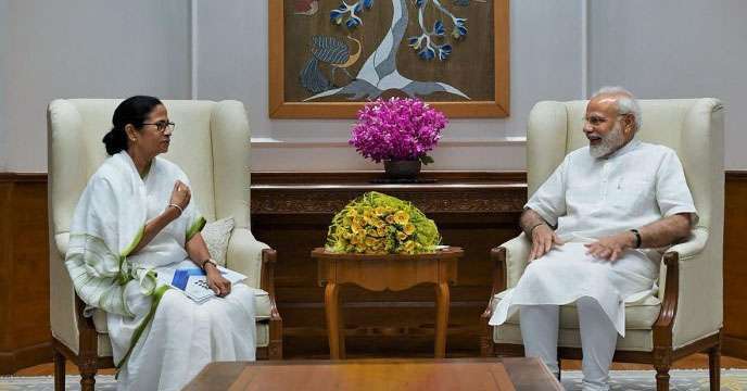 Narendra Modi-Mamata Banerjee