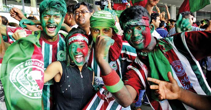 atk mohun bagan supporter