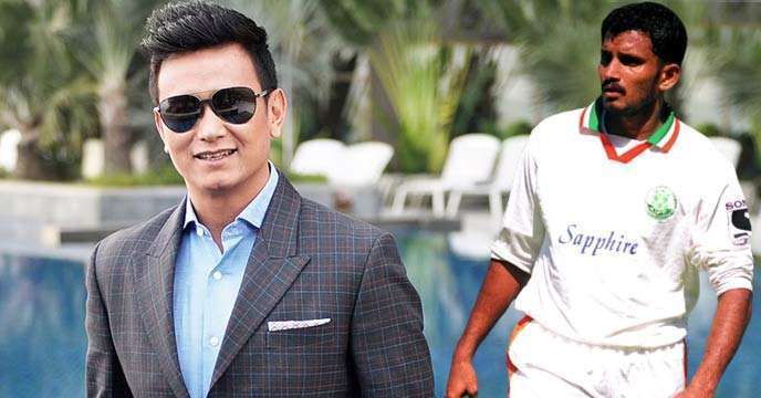 Baichung Bhutia and Joe Paul Ancheri