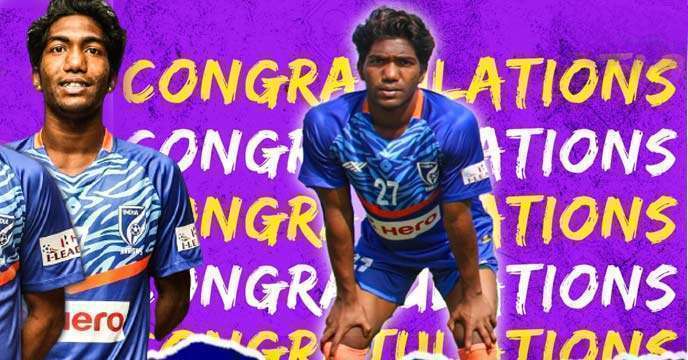 United sporting club Raj basfore starring at saff u20