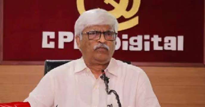 CPI(M) leader Sujan Chakraborty in the hospital