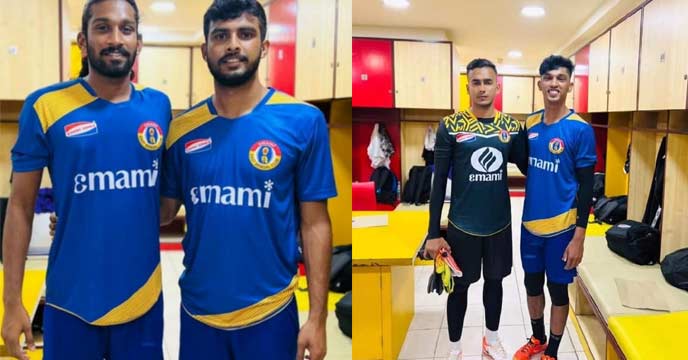 Jesin TK, Nishad, Athul Unnikrishnan, Adil Amal, Lijo in East Bengal