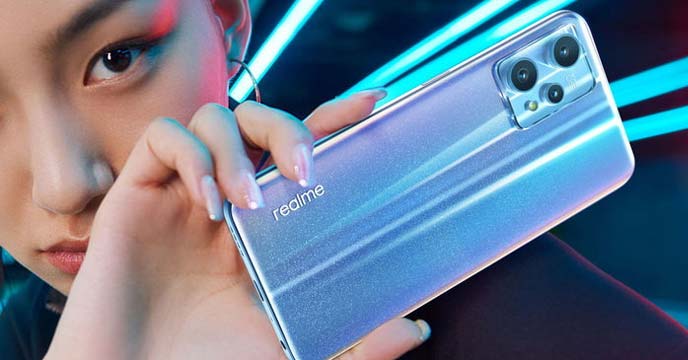 Realme Mobile girl