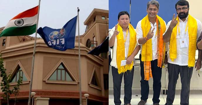 elected president AIFF