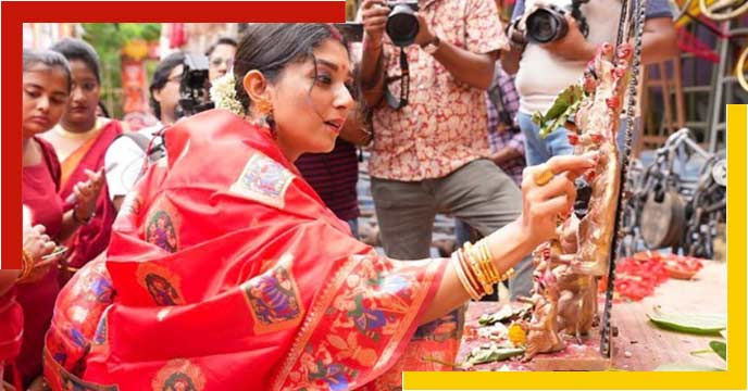 Actress Devleena Kumar preparations for Lakshmi Puja