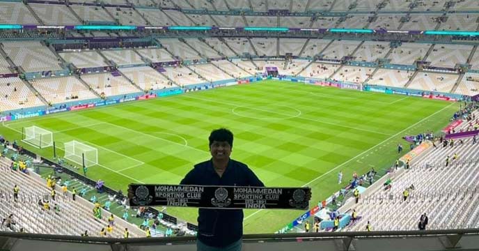 Mohammedan SC Football Secretary Deependu Biswas
