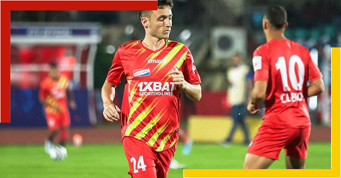 East Bengal fans on Doherty