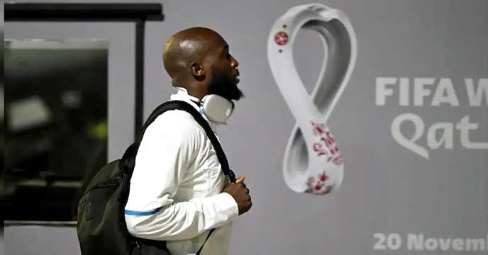 Lukaku missed the first two matches of the World Cup due to injury