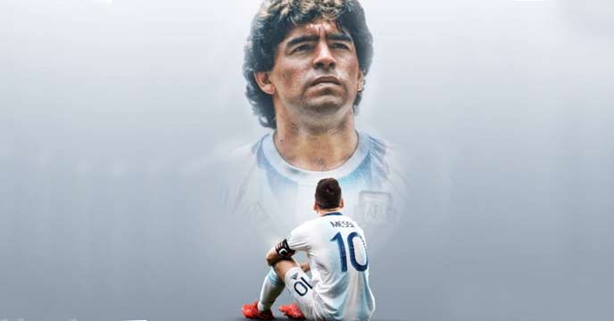 Messi r maradona