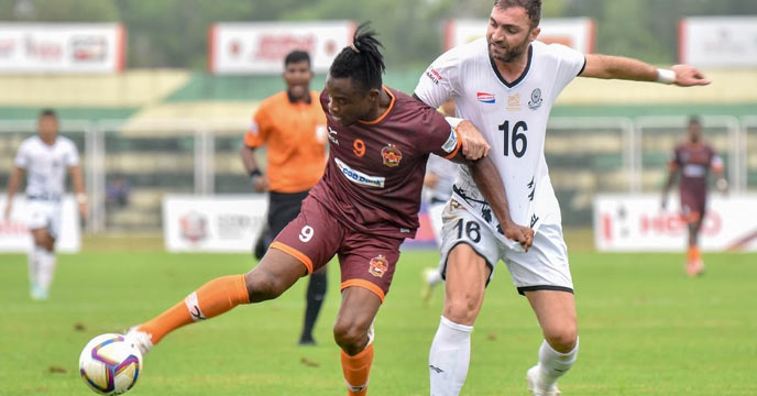Mohammedan Sporting Club lost to Gokulam in the I-League