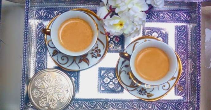How to make Irani dum chai