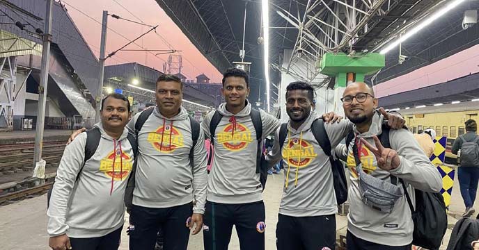 Team East Bengal left for Jamshedpur