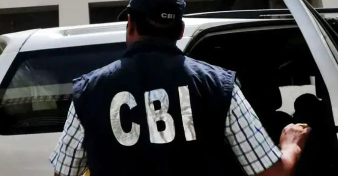 CBI raided